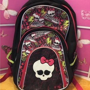 Monster High back pack.